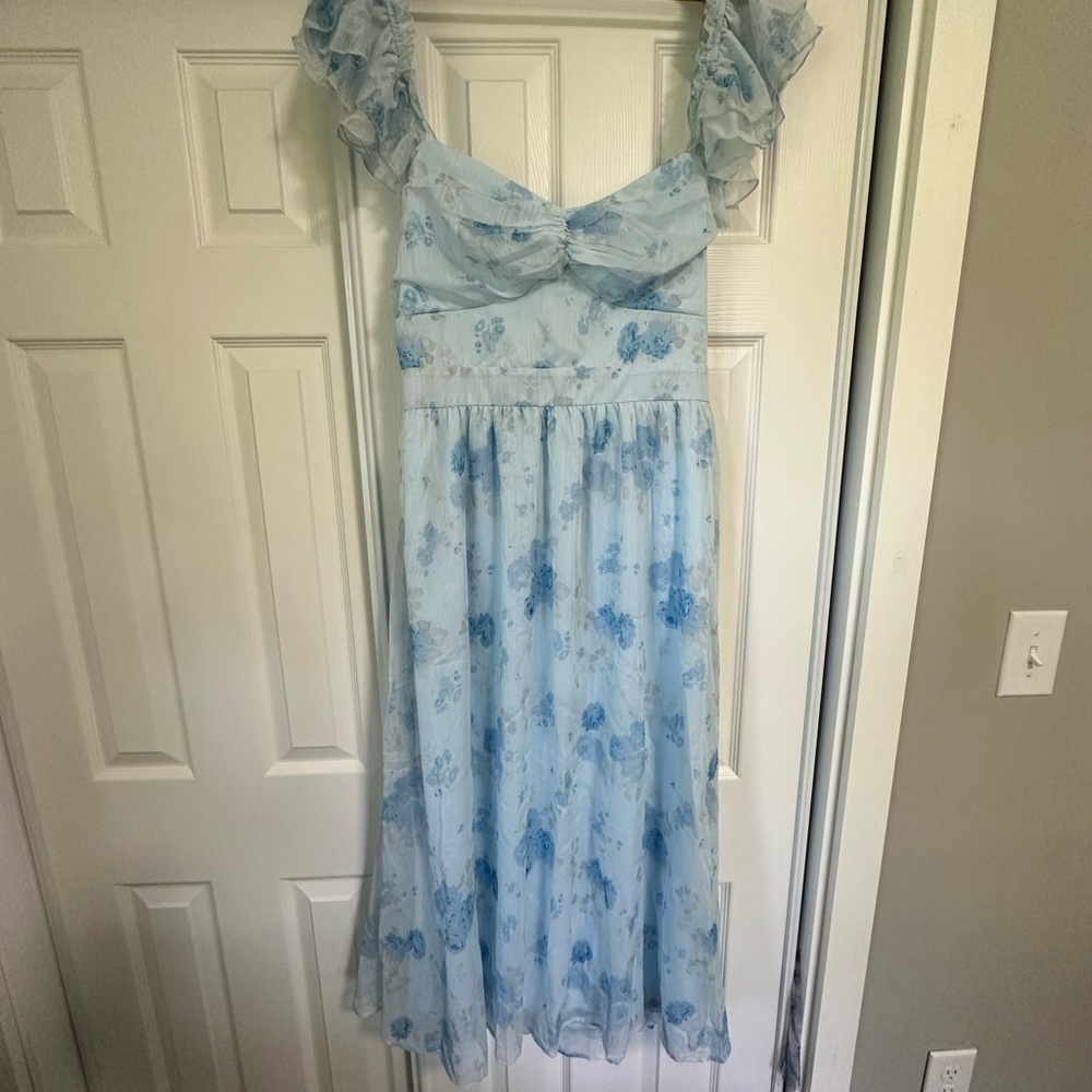 Lulu's Light Blue Dress
